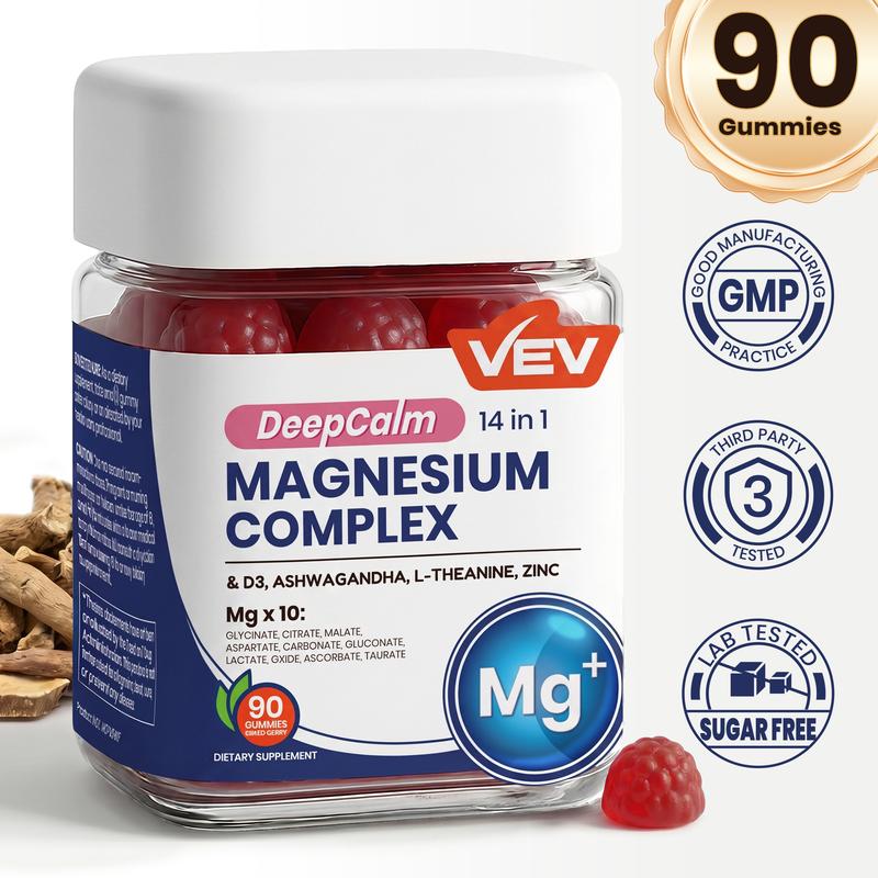 DeepCalm 14-in-1 Magnesium Gummies Complex